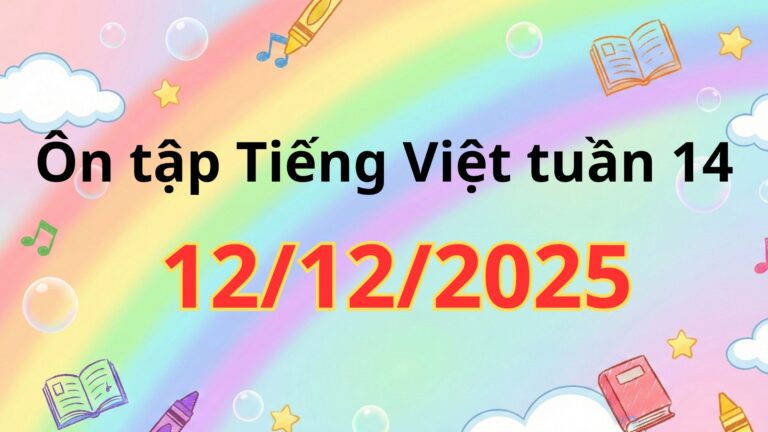 Ôn tập Tiếng Việt tuần 14